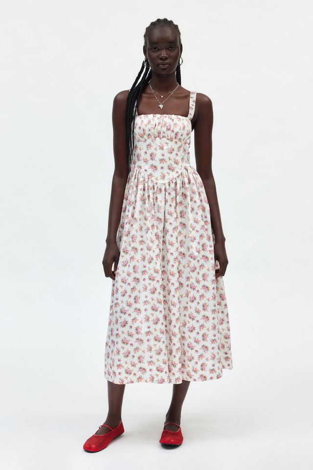 For Love & Lemons Etienne Midi Dress #1