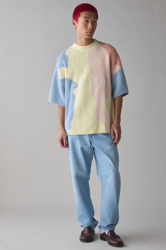 Mouty Puff Knit Pullover Short Sleeve Sweater #2