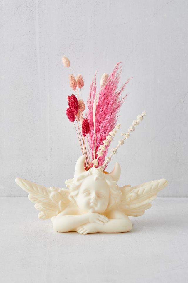 Boys Lie Cherub Vase #1