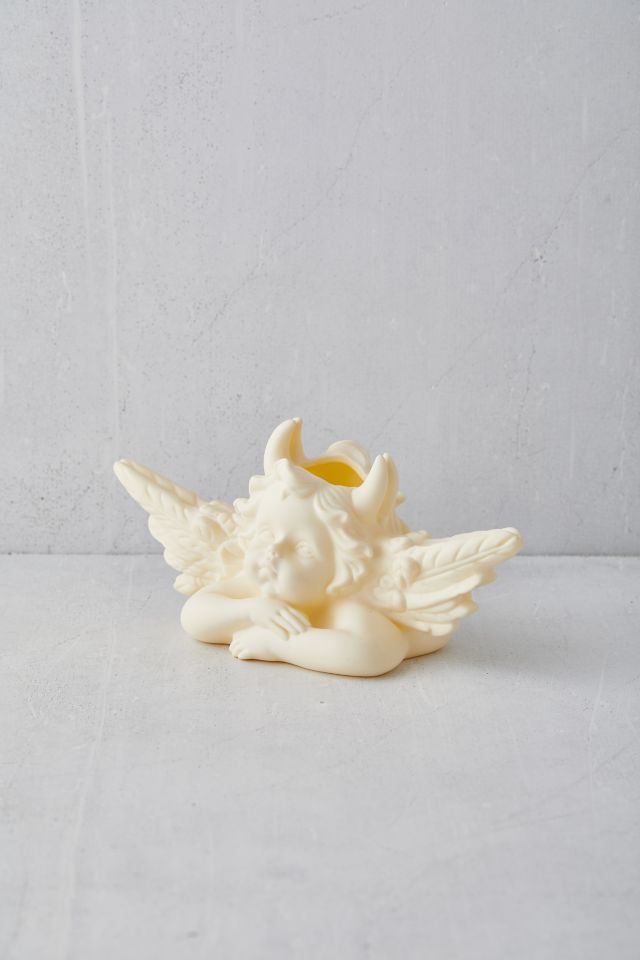 Boys Lie Cherub Vase #2