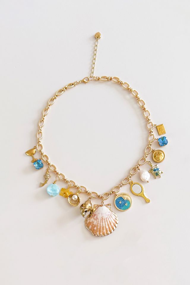 Shop Charming Tea Unique Coastal Charm Necklace #1