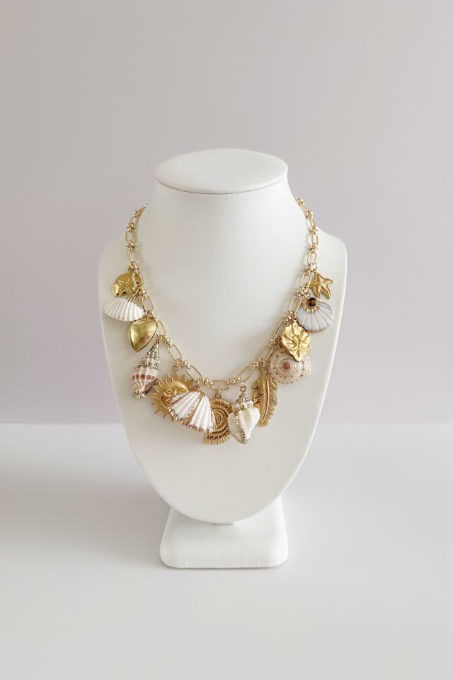 Shop Charming Tea Unique Coastal Charm Necklace #2