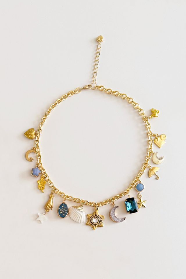 Shop Charming Tea Unique Assorted Charm Necklace #1