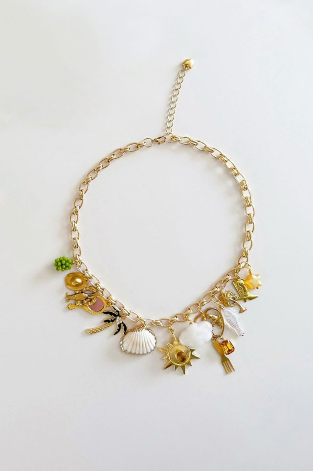 Shop Charming Tea Unique Celestial Charm Necklace #1