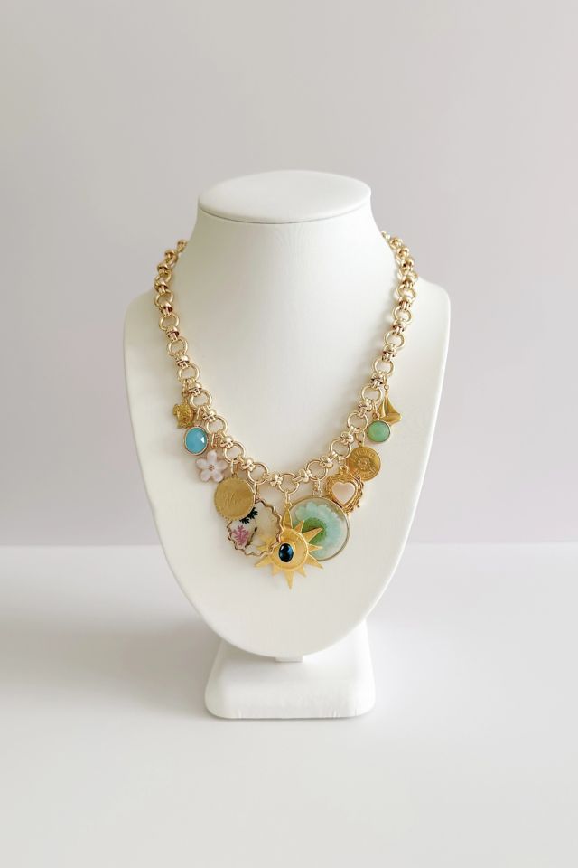 Shop Charming Tea Unique Celestial Charm Necklace #2