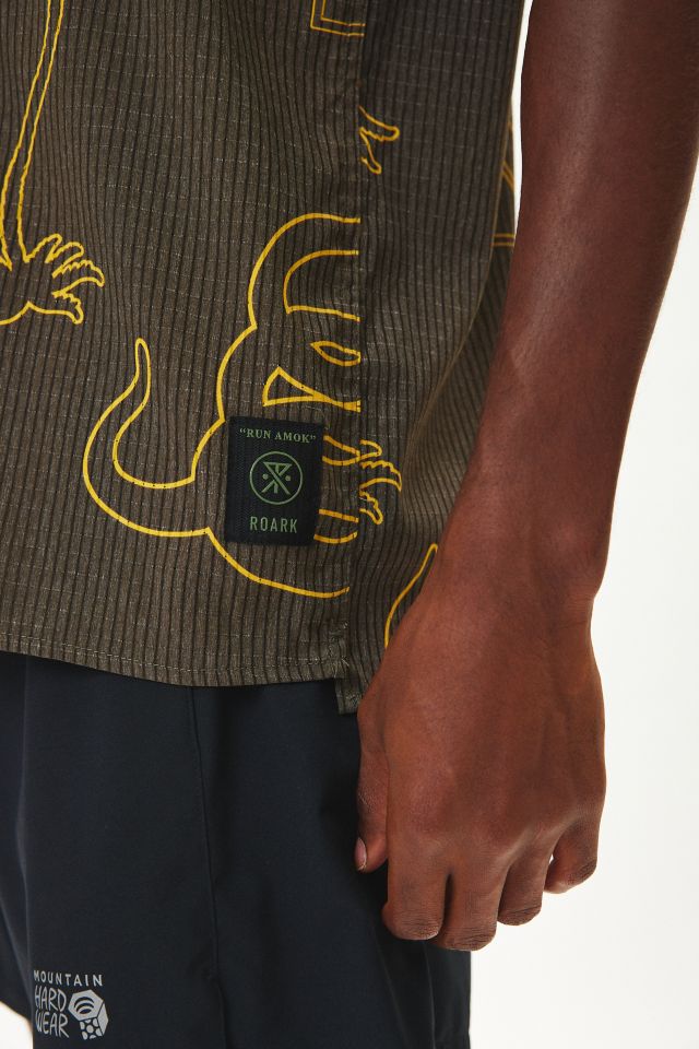 Roark Run Amok Bless Up Short Sleeve Trail Shirt | Urban