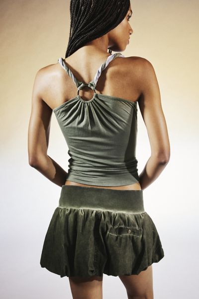 Jaded London Double Layer Twisted Tank Top | Pacific City