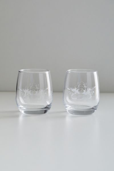 Boys Lie Stemless Wine Glass Set