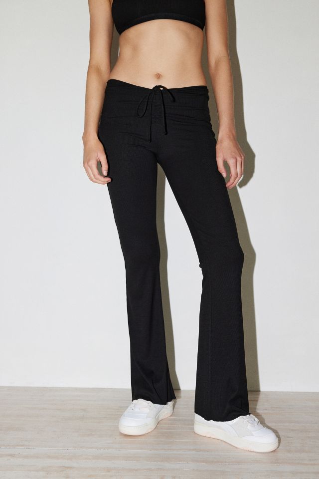 Out From Under Ruched V-Waist Flare Legging #1