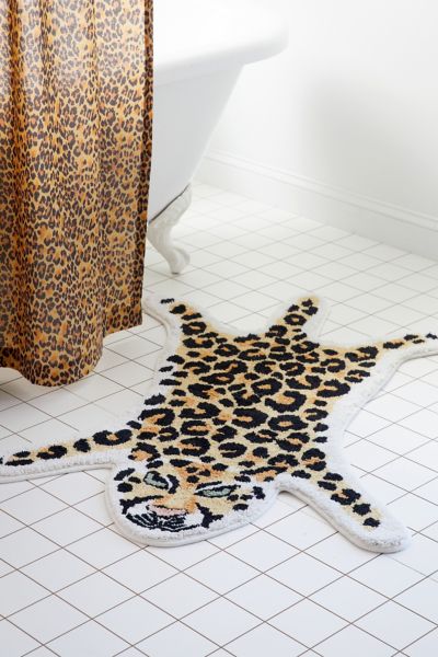 Leopard Bath Mat