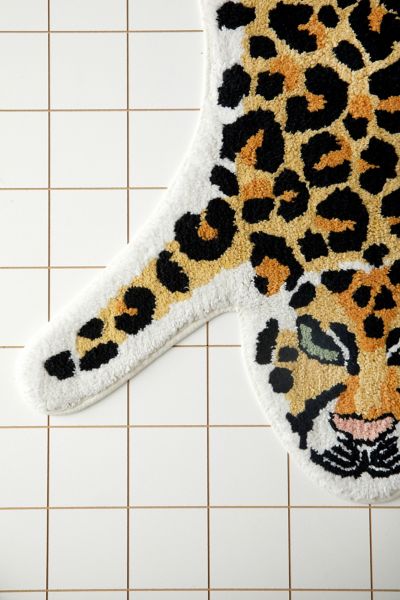 Leopard Bath Mat