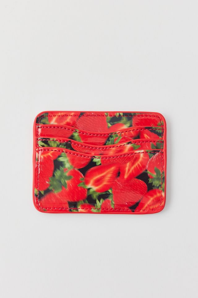 Silence + Noise Kez Strawberry Cardholder Wallet #1