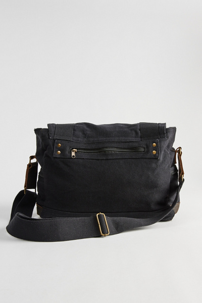 Rothco Classic Canvas Messenger Bag – Cotton, Adjustable Strap, Multiple Pockets
