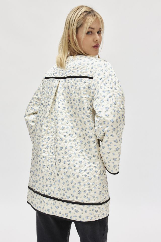For Love & Lemons Jardin Quilted Floral Jacket #2