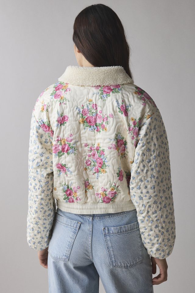 For Love & Lemons Marlee Cropped Puffer Coat #2