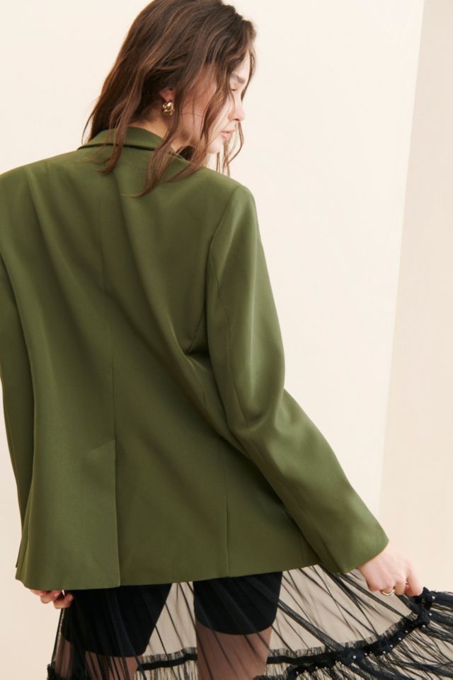 Sister Jane Arthur Oversized Fringe Blazer #1
