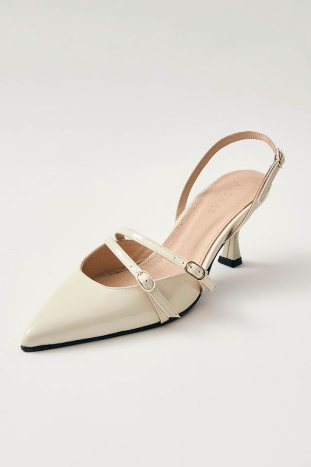 ALOHAS Joelle Leather Kitten Heel #1