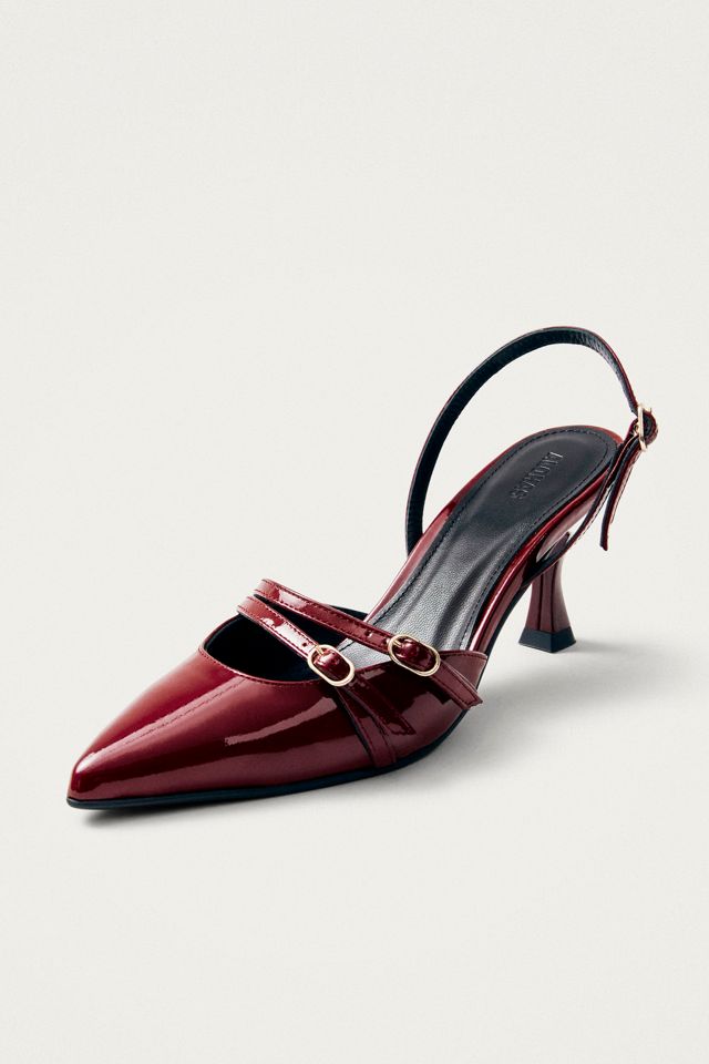 ALOHAS Joelle Leather Kitten Heel #1