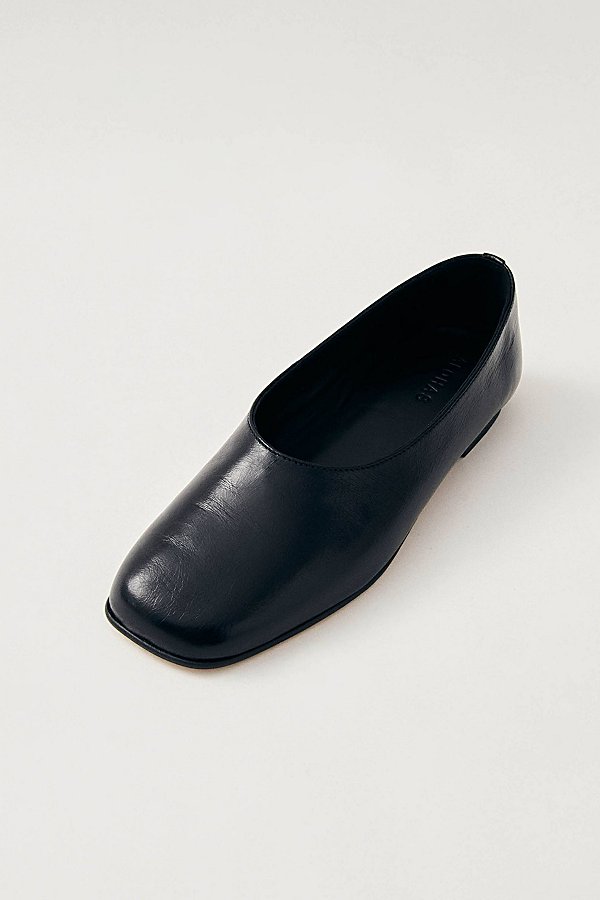 Shop Alohas Edie Leather Ballet Flat In Black, Women's At Urban Outfitters