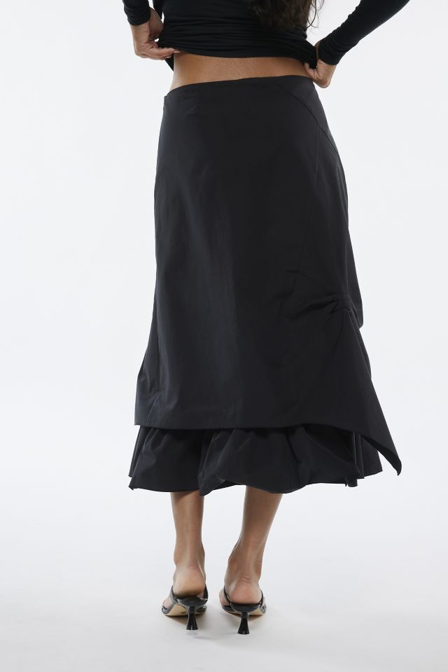 Geel Prima Asymmetric Midi Skirt #3