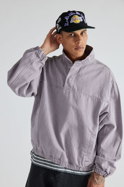 BDG Denim Popover Anorak Jacket