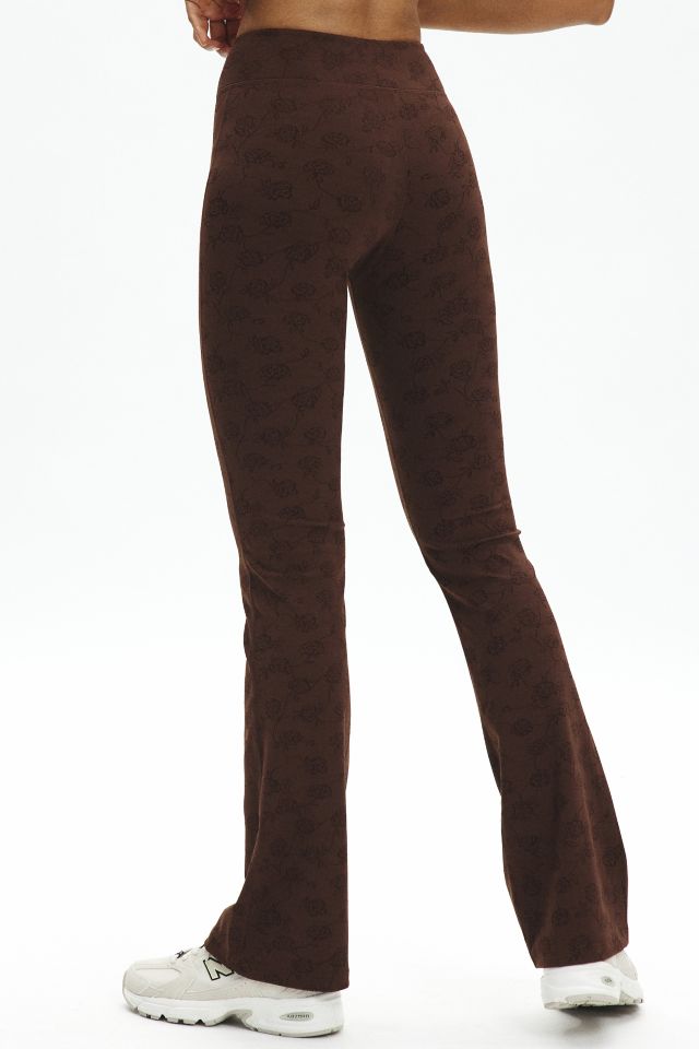 Frankies Bikinis Clementine Jacquard Flare Legging #3