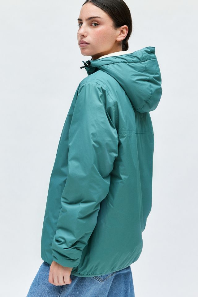 K-Way Claude Orsetto Fleece Lined Windbreaker Jacket #4