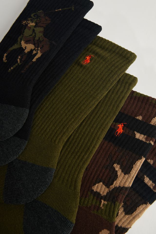Polo Ralph Lauren Camo Pony Crew Sock 3-Pack #1