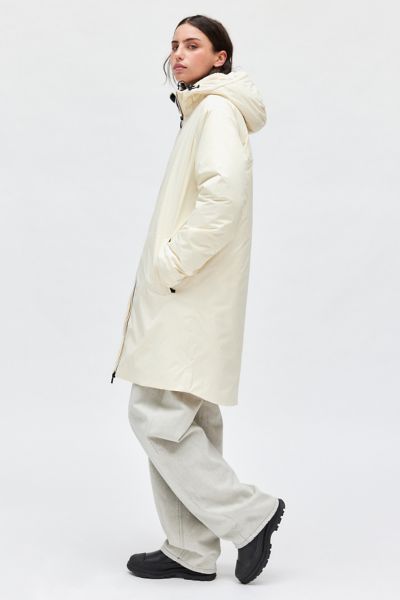 K-Way Eiffel Orsetto Fleece Lined Hooded Windbreaker Jacket