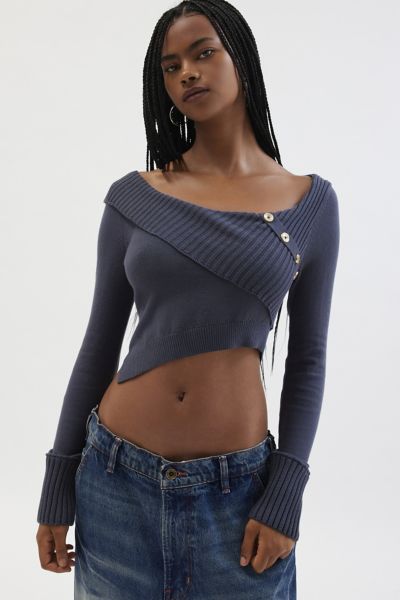 Silence + Noise Emery Asymmetric Sweater