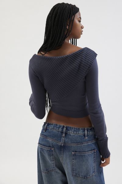 Silence + Noise Emery Asymmetric Sweater