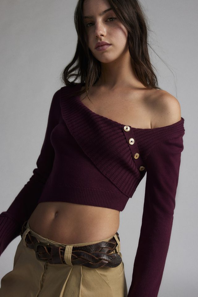 Silence + Noise Emery Asymmetric Sweater #2