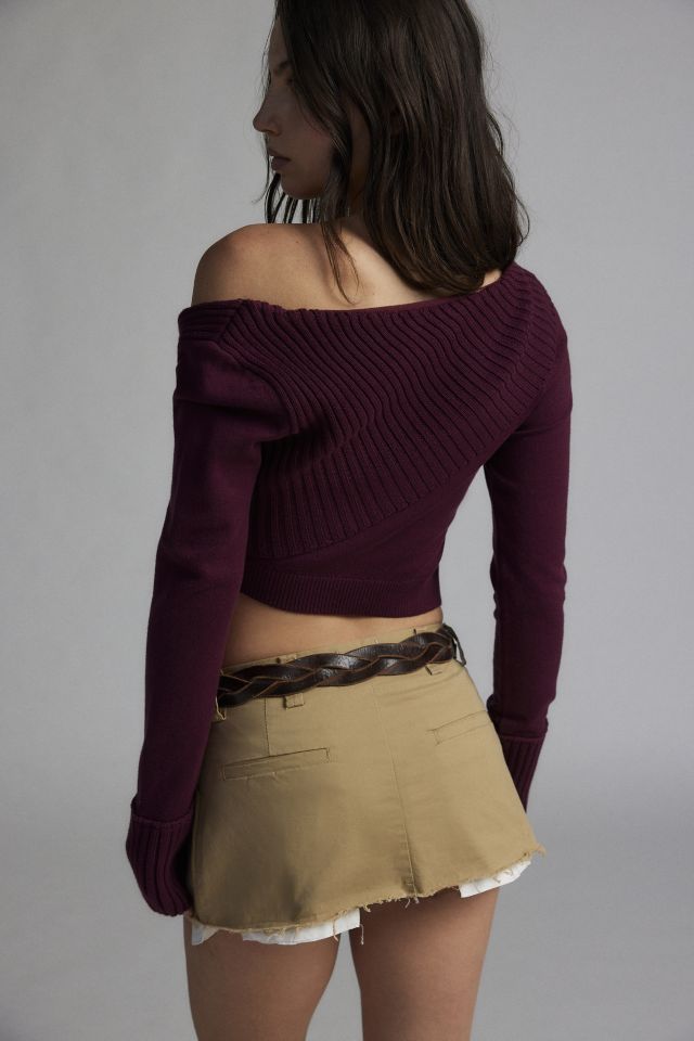 Silence + Noise Emery Asymmetric Sweater #3