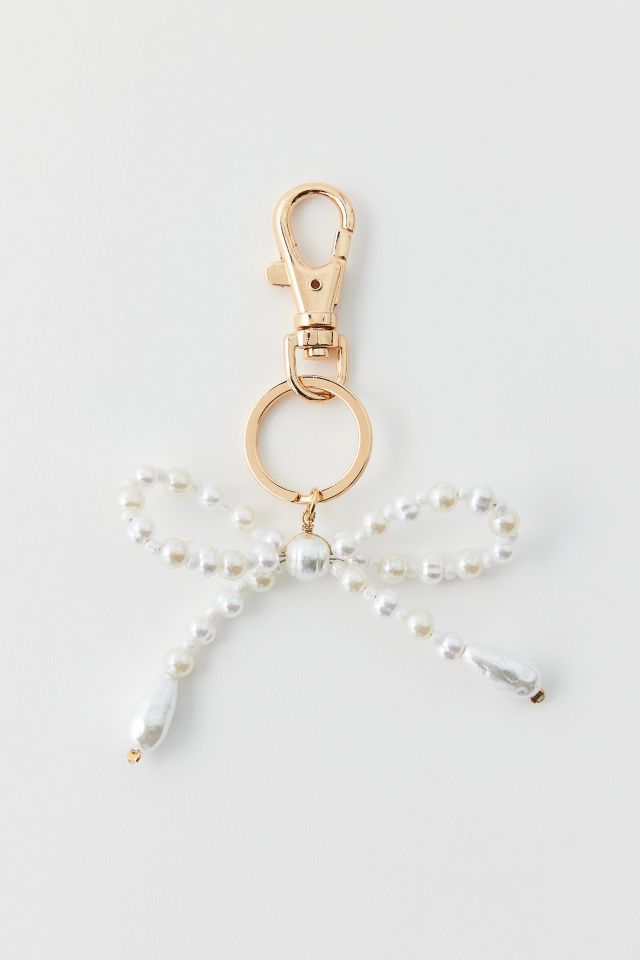 Kimchi Blue Pearl Bow Keychain | Urban Outfitters