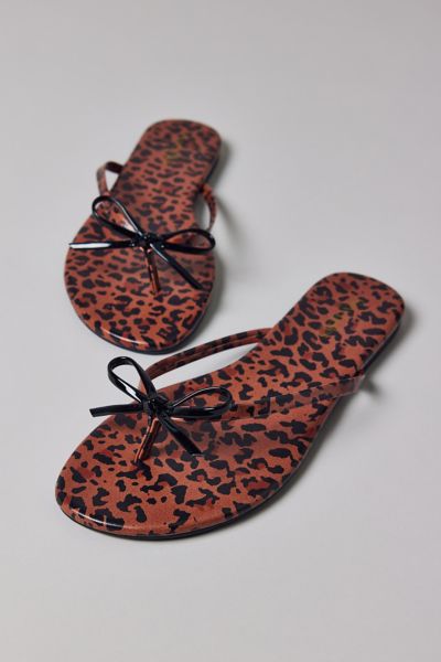 SEYCHELLES WISH LIST SANDAL IN LEOPARD, WOMEN'S AT URBAN OUTFITTERS 
