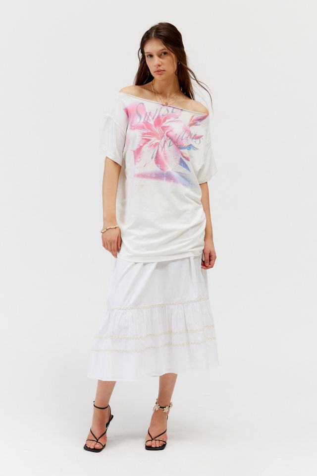 Beachy Off-The-Shoulder Tee #1