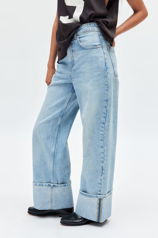BDG Thea Cuffed Wide Leg Jean #2