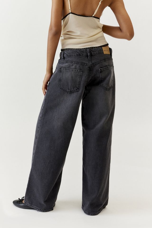 Motel Roomy Extra Wide Leg Low-Rise Jean #1