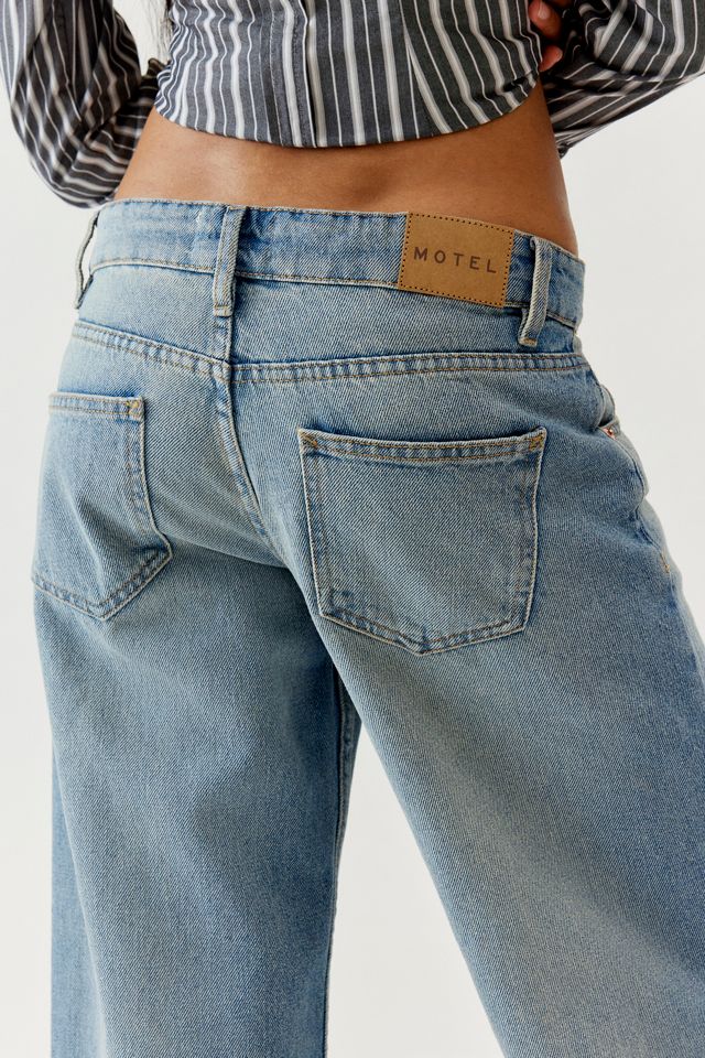 Motel Low Rise Parallel Jean Urban Outfitters Canada