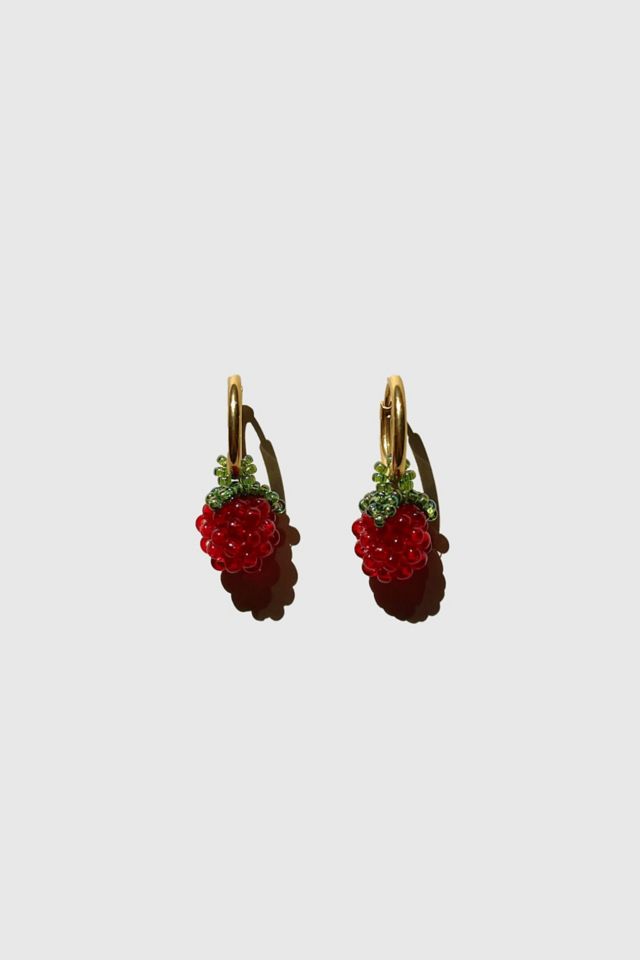 Dream Song Beaded Fruit Earrings #1