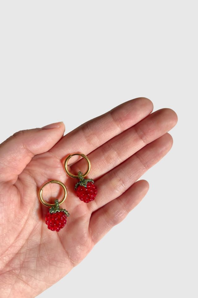 Dream Song Beaded Fruit Earrings #2
