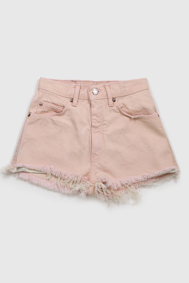 Pastel pink high outlet waisted shorts