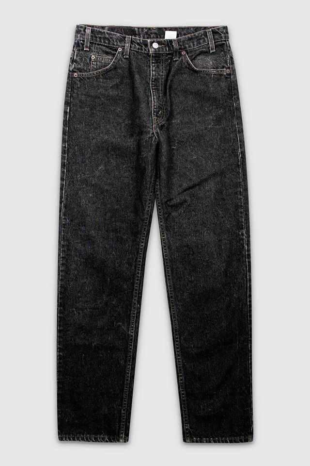 90s Levi's 505 black denim pantsリーバイスUSA Vintage 90s Levi's® 505 Black Jeans | Urban Outfitters