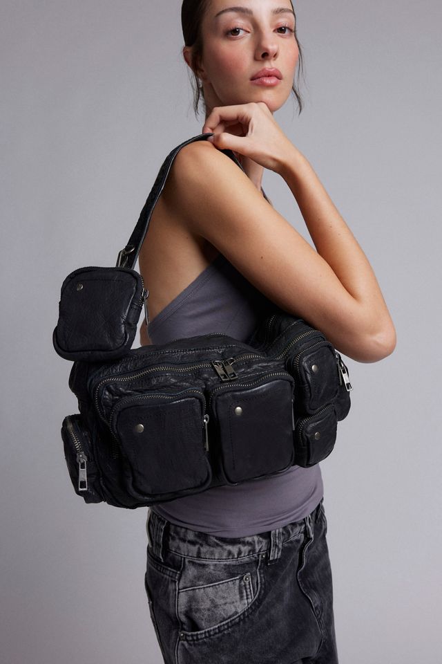 Núnoo Alimakka Pocket Suede Shoulder Bag | Urban Outfitters