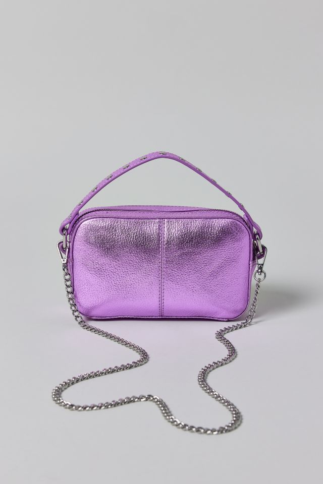 Núnoo Helena Metallic Purple Crossbody Bag #3
