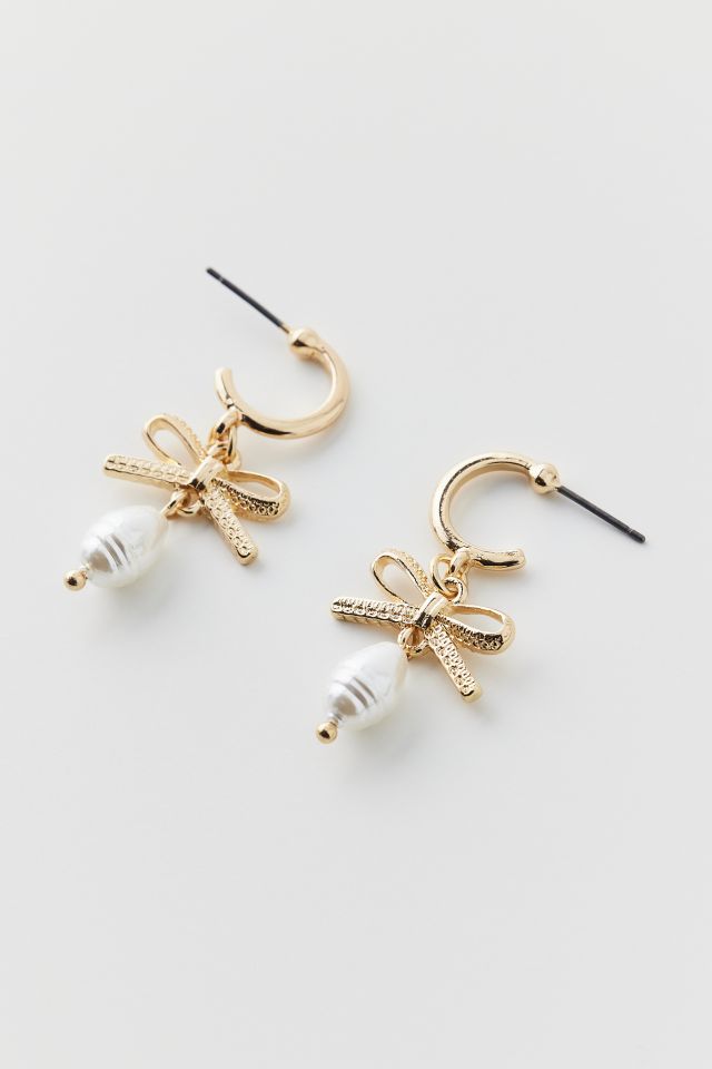 Boucles d'Oreilles Créoles avec Charme Nœud #2