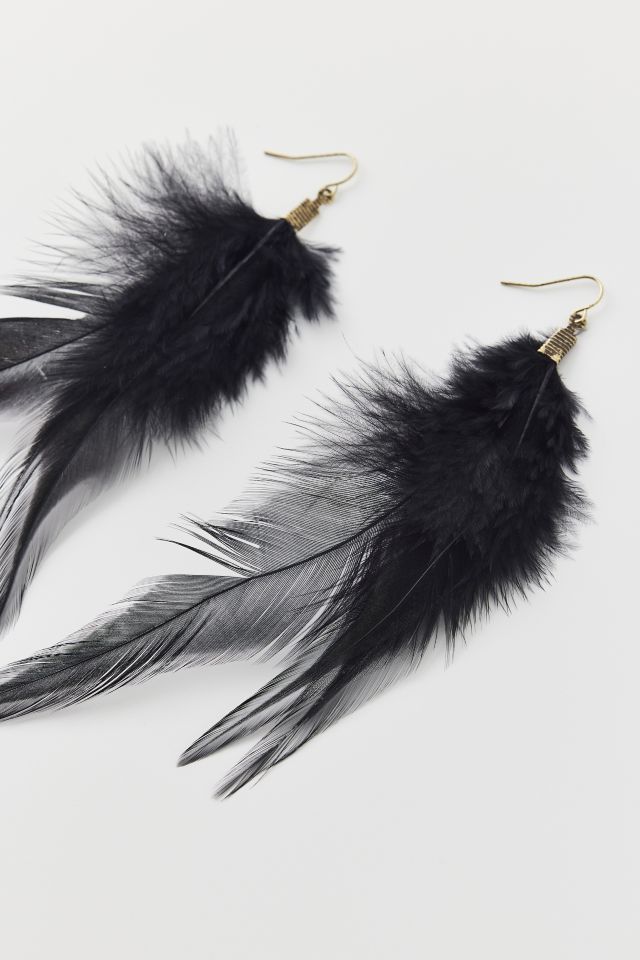 Floaty Feather Earring #1