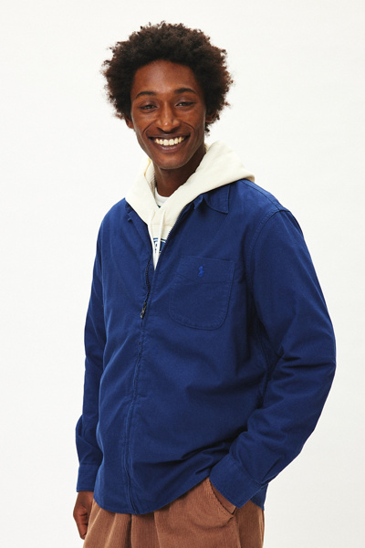 Polo Ralph Lauren Zip Front Oxford Shirt | Urban Outfitters