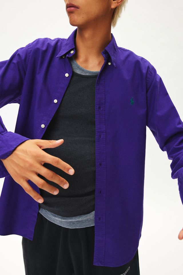 Polo Ralph Lauren Garment Dyed Oxford Button-Down Shirt Polo Ralph Lauren Garment Dyed Oxford Button-Down Shirt
