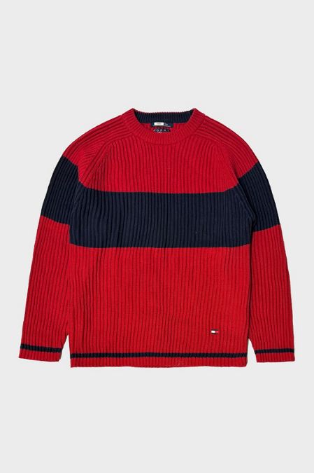 Vintage 1990’s Tommy Hilfiger Striped Knit Sweater